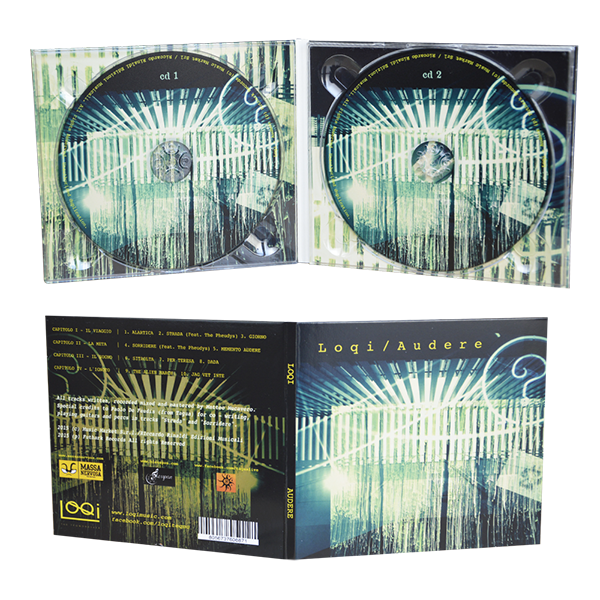 digipack 4 panels with 2 trays